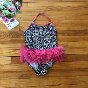 💕ADORABLE JUMPING BEANS‎ TUTU SWIMSUIT SIZE 7 💕